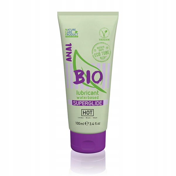 Analny żel nawilżający organiczny wegański 100 ml