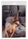 Bielizna Damska Czarne Pończochy Samonośne Koronka Stockings black S