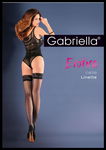 Bielizna Damska Pończochy cienkie - wzór EROTICA CALZE LINETTE Czerwone S/M