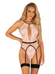 Bielizna Damska Koronkowe Body Obsessive L/XL