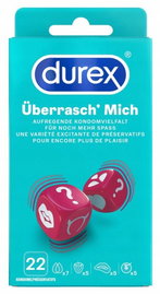Kondomy DUREX - 30 PREZERWATYW MIX 4 RÓŻNE ODMIANY