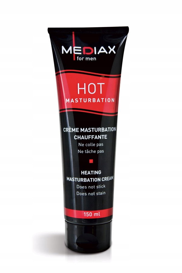 Krem do masturbacji - MEDIAX FOR MEN HOT MASTURBATION