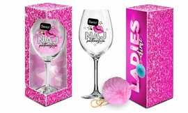 LADIES TIME - kieliszek do wina Najpiękniejsza