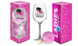 LADIES TIME - kieliszek do wina Najpiękniejsza