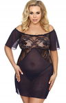 KOSZULKA NOCNA Z KRÓTKIM RĘKAWKIEM 3XL/4XL Bielizn