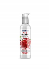 Lubrykant Żel rozgrzewający Swiss Navy 4 in 1 Playful wiśniowy 118 ml