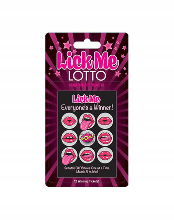 Lick Me Lotto - Gra Zdrapka z 12 Wyzwaniami