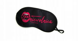 Maska Maska-Opaska na oczy ""SEX NIEWOLNICA""