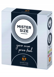 Mister Size Condoms prezerwatywy dopasowane do rozmiaru 57mm 3 sztuki