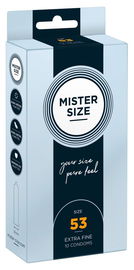 Mister Size Condoms prezerwatywy dopasowane do rozmiaru 53mm 10 sztuk