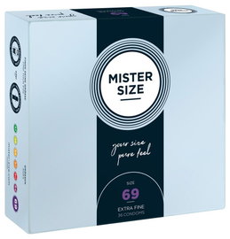 Mister Size Condoms prezerwatywy dopasowane do rozmiaru 69mm 36 szt