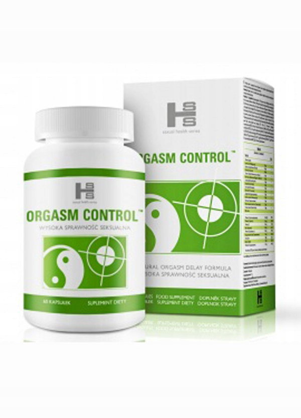 Orgasm Control dłuższy SEX opóźnia orgazm tabletki 60 szt