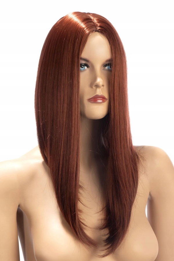 PERRUQUE NINA CARRE LONG AUBUR WORLD WIGS peruka włosy długie kasztanowy