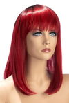 Peruka włosy długie syntetyczne WORLD WIGS damska Czerwone Rude
