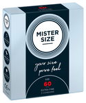 Prezerwatywy Kondomy Mister Size 60mm 3 szt