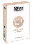 Prezerwatywy Kondomy Secura Original 48 szt
