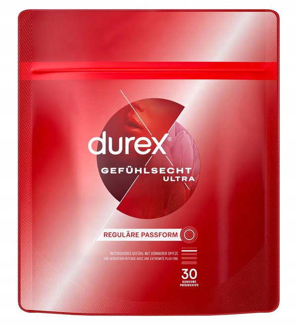 Prezerwatywy Kondomy Durex Ultra x 30 szt