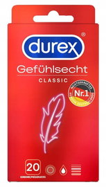 Prezerwatywy Kondomy Durex Class 20 szt