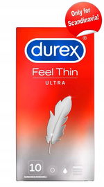 Prezerwatywy Kondomy Durex Feel Ultra Thin 10 szt