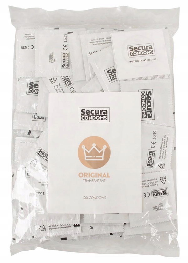 Prezerwatywy Kondomy Secura Original 100 szt