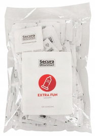 Prezerwatywy Kondomy Secura Extra Fun 100 szt