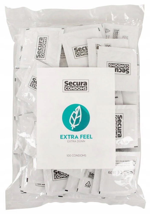 Prezerwatywy Kondomy Secura Extra Feel 100 szt