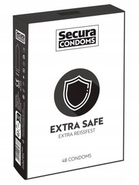 Prezerwatywy Kondomy Secura Extra Safe 48 szt