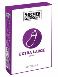 Prezerwatywy Kondomy Secura Extra Large 48 szt
