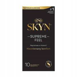 Prezerwatywy SKYN Supreme Feel 10 szt. NAJCIEŃSZE NA ŚWIECIE