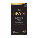 Prezerwatywy SKYN Supreme Feel 10 szt. NAJCIEŃSZE NA ŚWIECIE