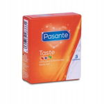 Prezerwatywy Kondomy Pasante Taste Mixed 3 szt