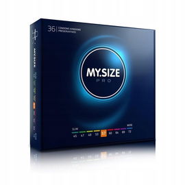 Prezerwatywy Kondomy MY.SIZE PRO 57 (36s)