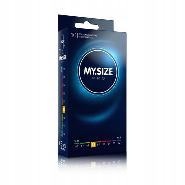 Prezerwatywy Kondomy MY.SIZE PRO 53 (10s)