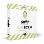 Prezerwatywy Kondomy SAFE - Condoms King Size XL Extra Long & Wide (36 pcs)