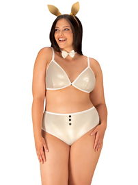 Przebranie króliczka obsessive neo goldes 2xl
