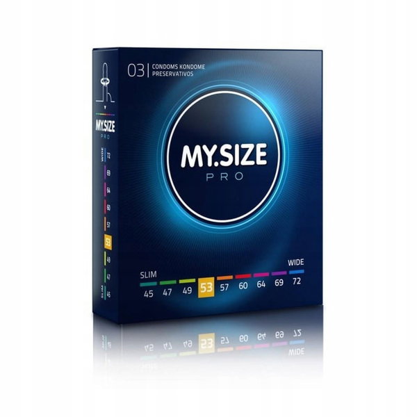 Prezerwatywy Kondomy MY.SIZE PRO 53 (03s)