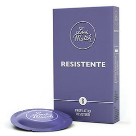 Prezerwatywy Kondomy Love Match Resistante - 6 pcs pack
