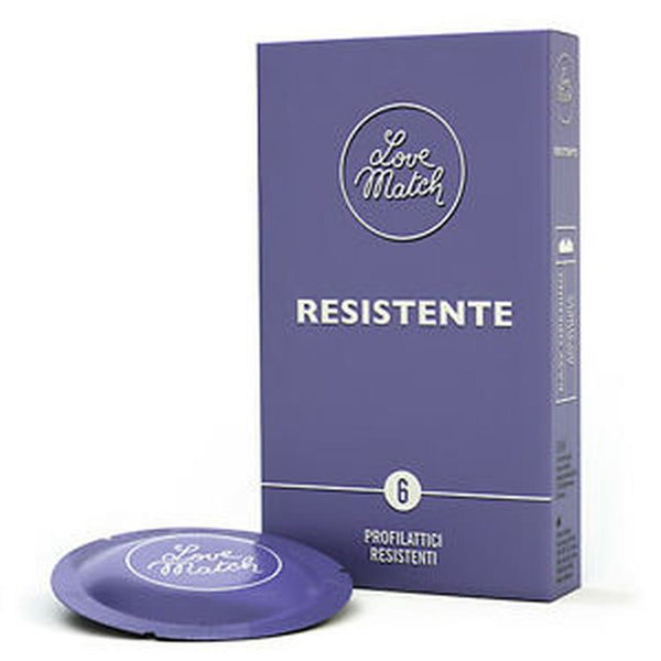 Prezerwatywy Kondomy Love Match Resistante - 6 pcs pack
