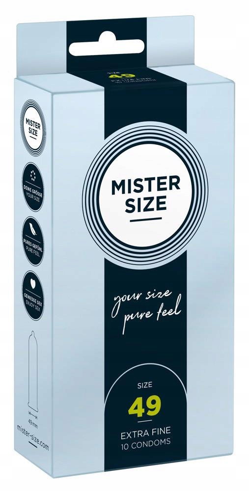 Prezerwatywy Mister Size 49mm pack of 10