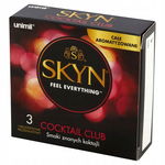 Prezerwatywy Kondomy Unimil SKYN Cocktail Club 3