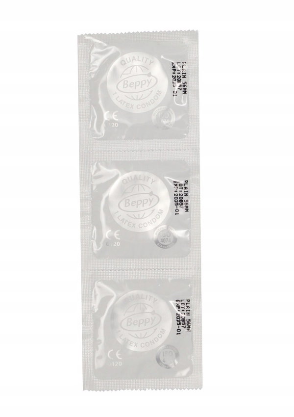 Prezerwatywy Kondomy Beppy Condoms White 72pcs Natural