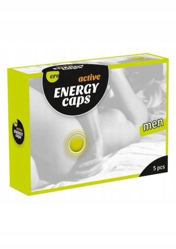 Suplement diety Hot Active men energy caps 5 kapsułek Dla Mężczyzn