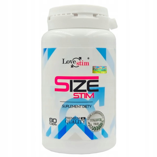 Suplement diety dla mężczyzn LoveStim Size 80 szt.