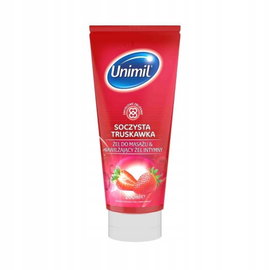 Unimil Luscious Zmysłowy żel do masażu soczysta truskawka 200 ml