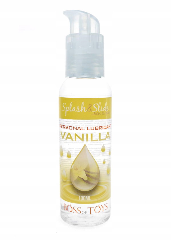Żel nawilżający lubrykant jadalny wanilia 100 ml