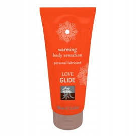Żel Lubrykant Żel/sprej-Shiatsu Love Glide Warming 100ml.