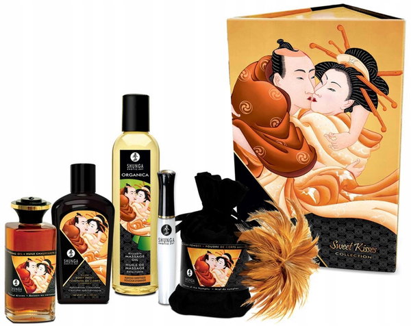 Zestaw do kojącego masażu Shunga (3 pcs)
