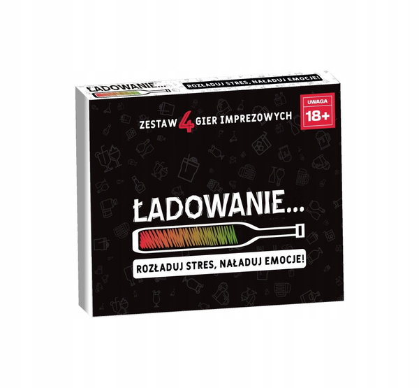 Zestaw 4 gier GRAMMI Ładowanie 18+