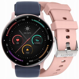 Smartwatch Gravity GT1-7 PRO różowy