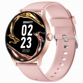 Smartwatch Gravity GT2-1 PRO Różowy Złoty 1.43" IPS